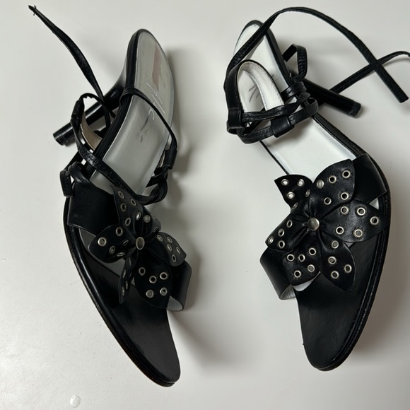 Alec Romance Y2K Leather Strap Heels - Picture 4 of 13